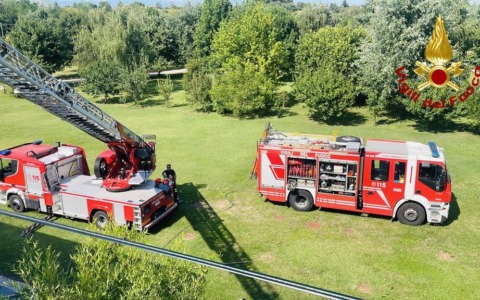 Incendio in un appartamento a San Polo di Piave: due intossicati