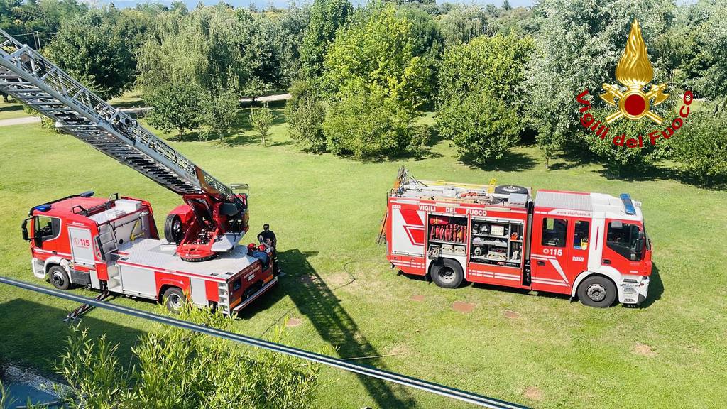 Incendio in un appartamento a San Polo di Piave: due intossicati