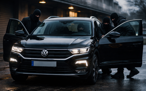 È caccia a una T-Roc: l’auto usata per la fuga da quattro ladri
